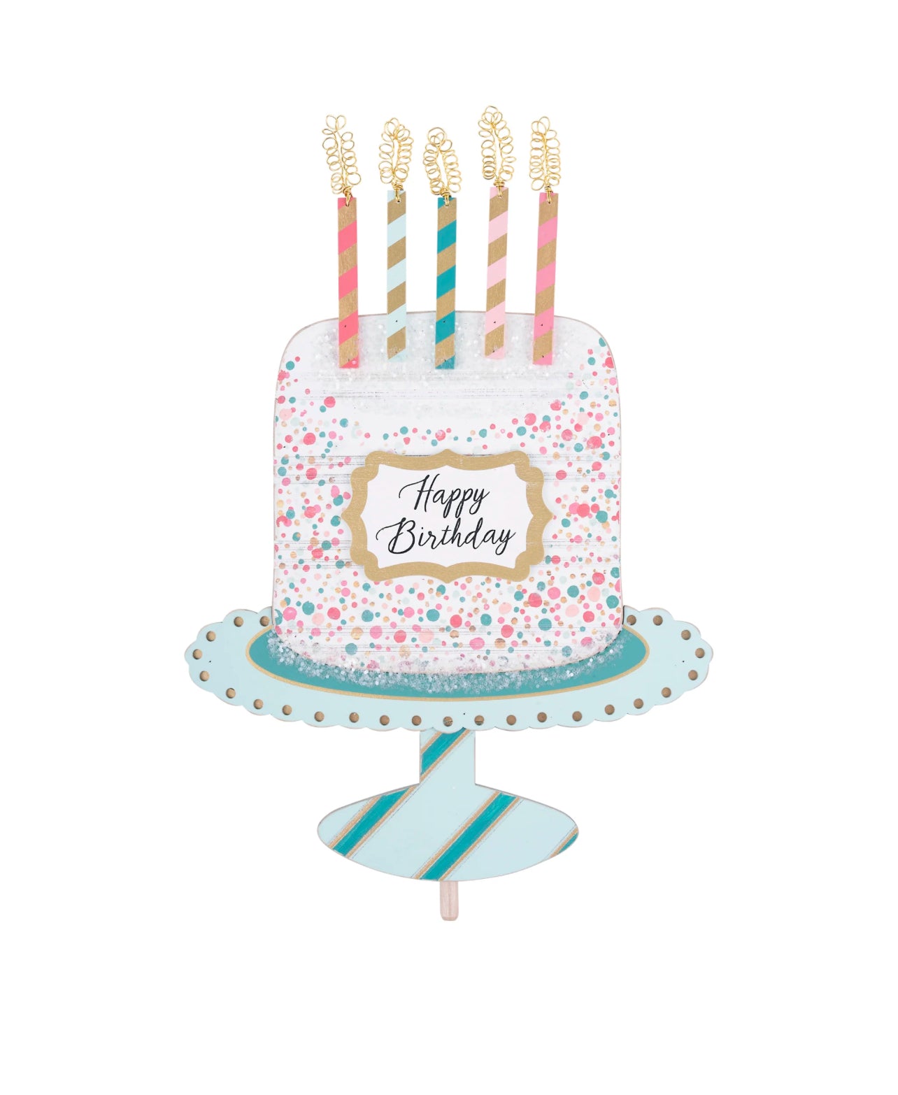 Fancy Birthday Cake topper