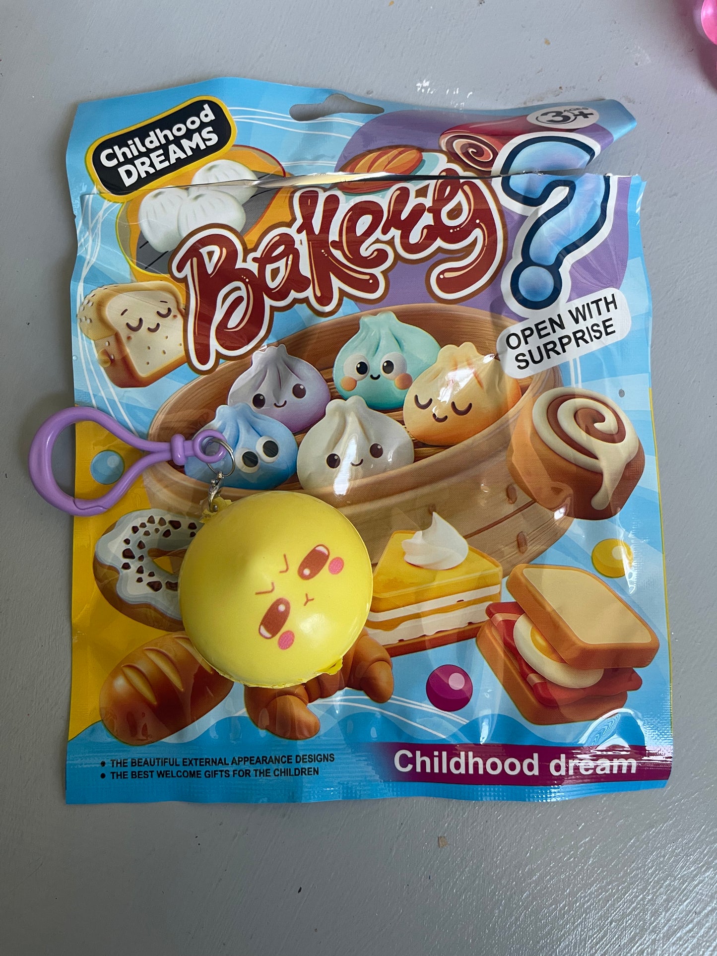 Mystery dumpling keychain