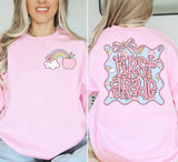 ADULT Pink school grade level Tshirt