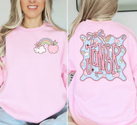 ADULT Pink school grade level Tshirt