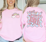 ADULT Pink school grade level Tshirt