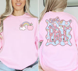 ADULT Pink school grade level Tshirt