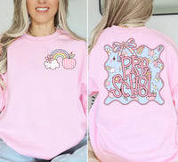 ADULT Pink school grade level Tshirt