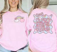 ADULT Pink school grade level Tshirt
