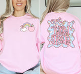 ADULT Pink school grade level Tshirt