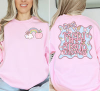 ADULT Pink school grade level Tshirt
