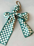 Skinny scarf bag accessory