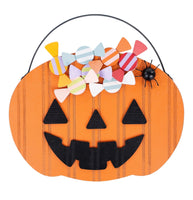 Candy pumpkin topper