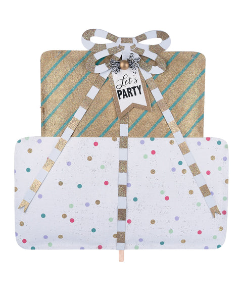 Let’s Party gift topper