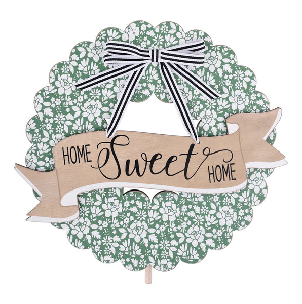 Home Sweet Home Wreath topper