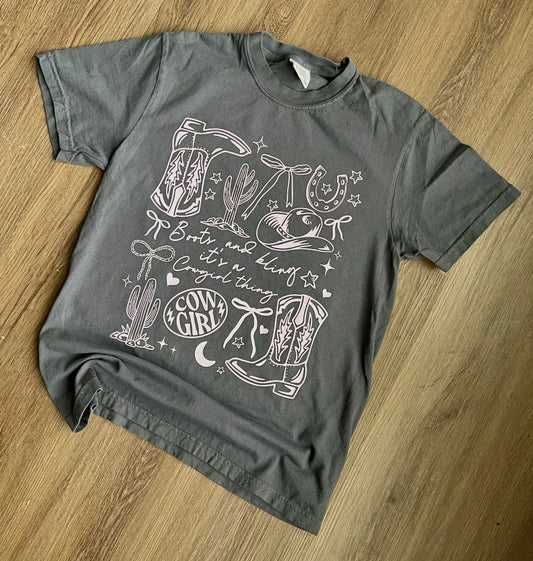 ADULT Cowgirl Thing shirt