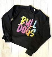 Adult neon mascots sweatshirt
