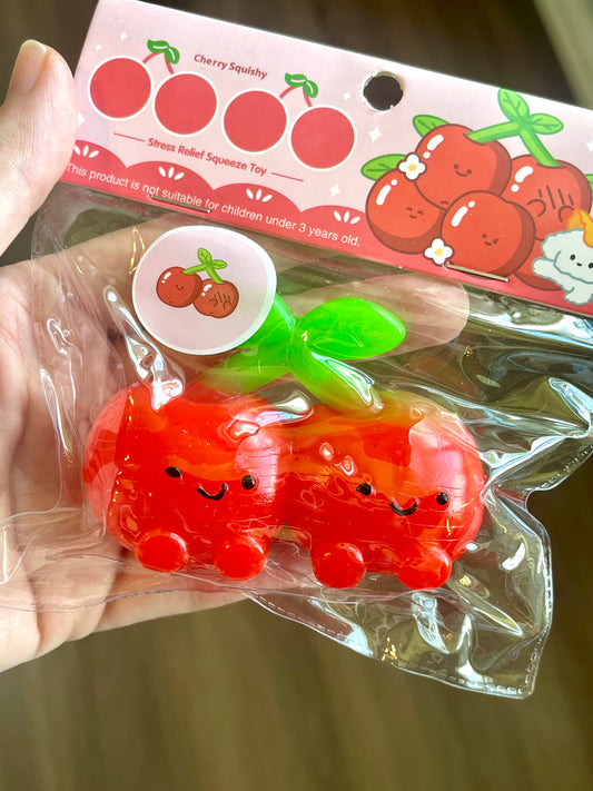 Squish cherries