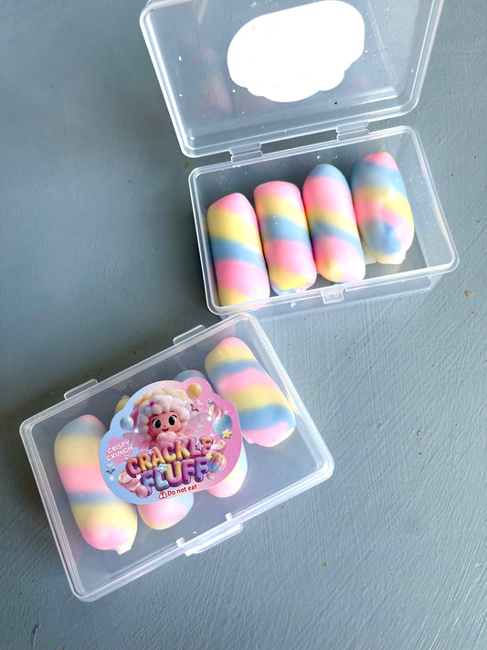 Cracking squish mallows