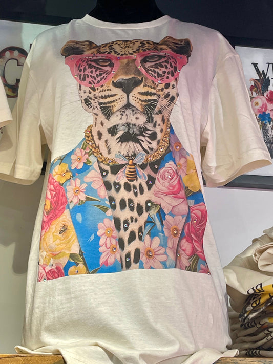leopard tee