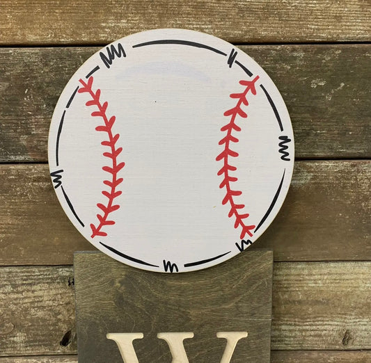Baseball topper