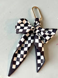 Skinny scarf bag accessory