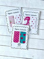Magnetic book marks