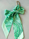Skinny scarf bag accessory