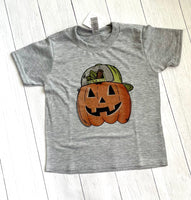 YOUTH hat pumpkin Shirt