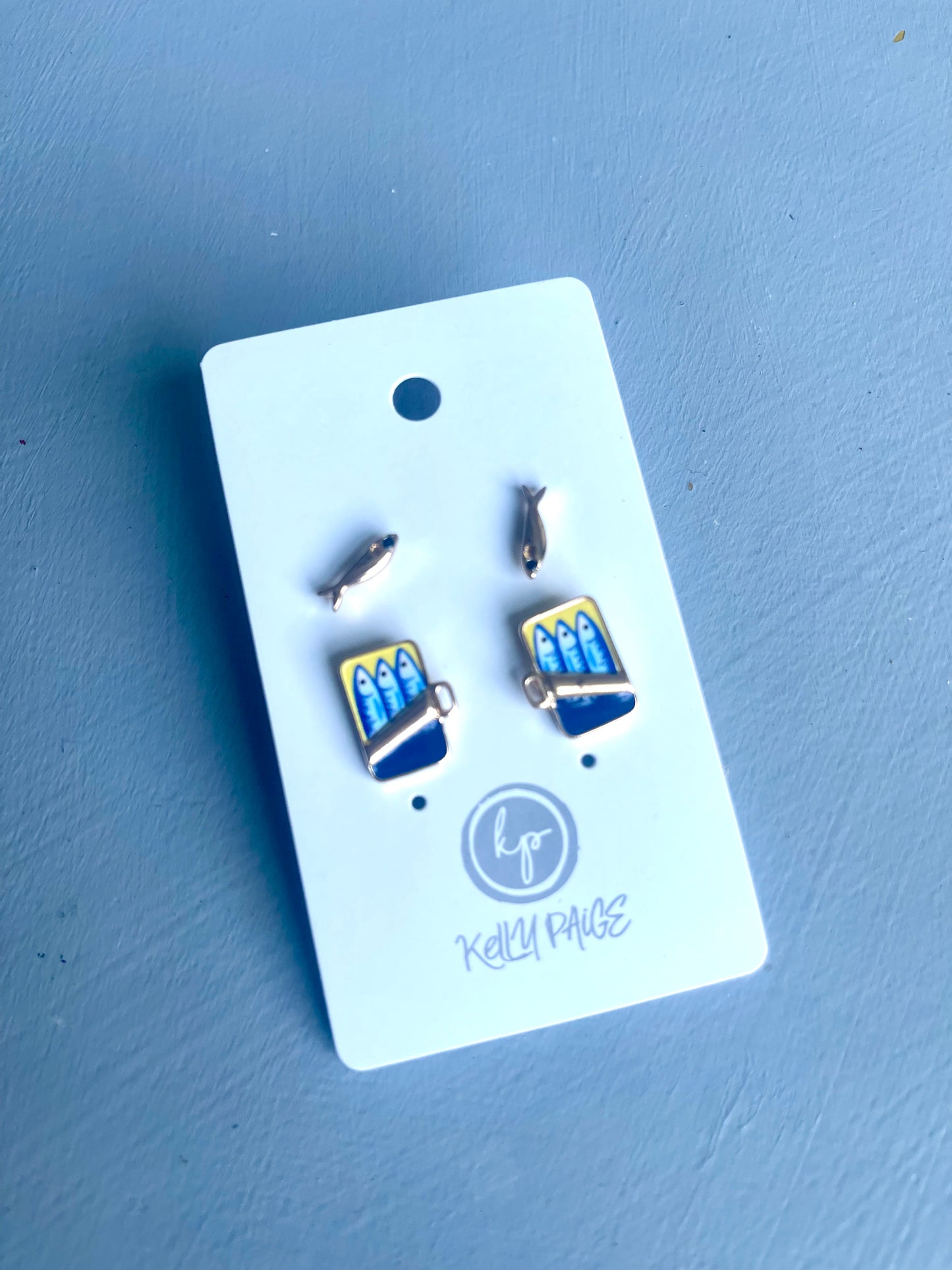 Sardine earrings