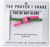 The Prayer I Share bracelets