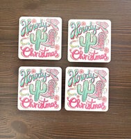 Christmas coasters