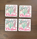 Christmas coasters