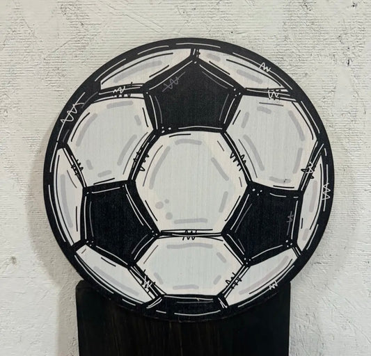 Soccer ball topper