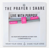 The Prayer I Share bracelets