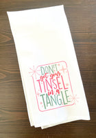 Christmas kitchen towels