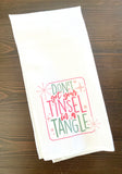Christmas kitchen towels