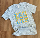 ADULT Faux Seersucker Mascot shirt