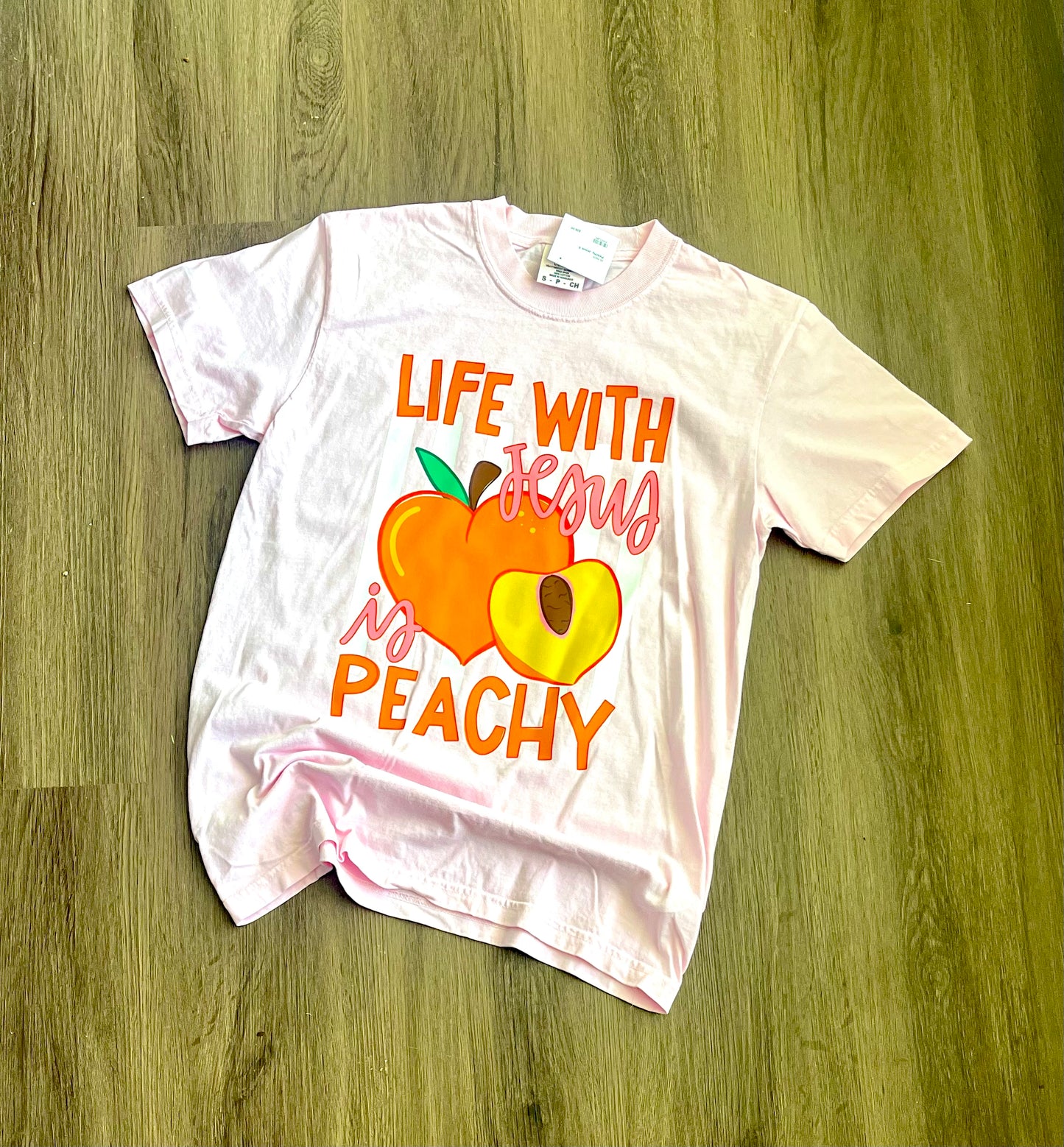 ADULT Jesus Peachy shirt