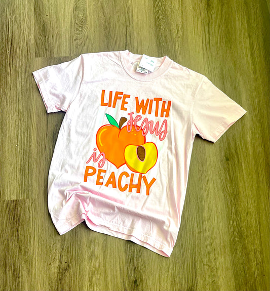 ADULT Jesus Peachy shirt
