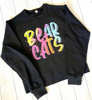 Adult neon mascots sweatshirt