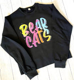 Adult neon mascots sweatshirt