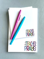 Praying Teacher notepad