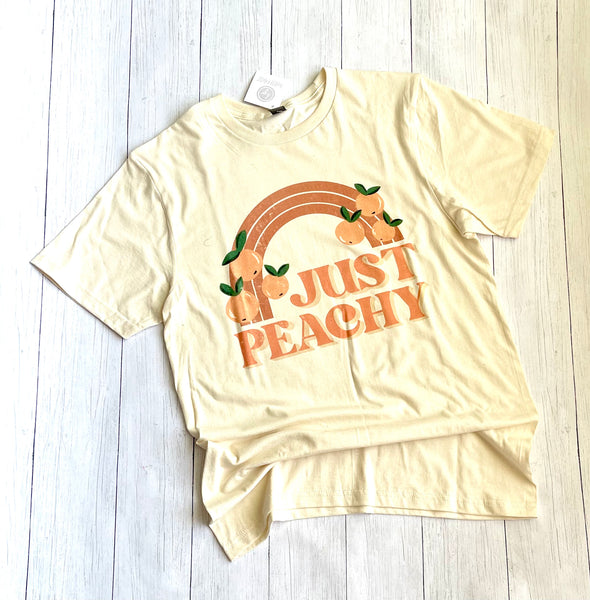 ADULT Just Peachy Shirt