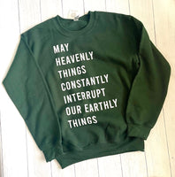 ADULT Heavenly Things Sweatshirt