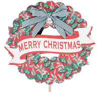 Merry Christmas Wreath topper