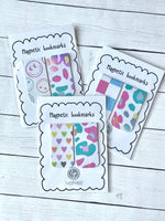 Magnetic book marks