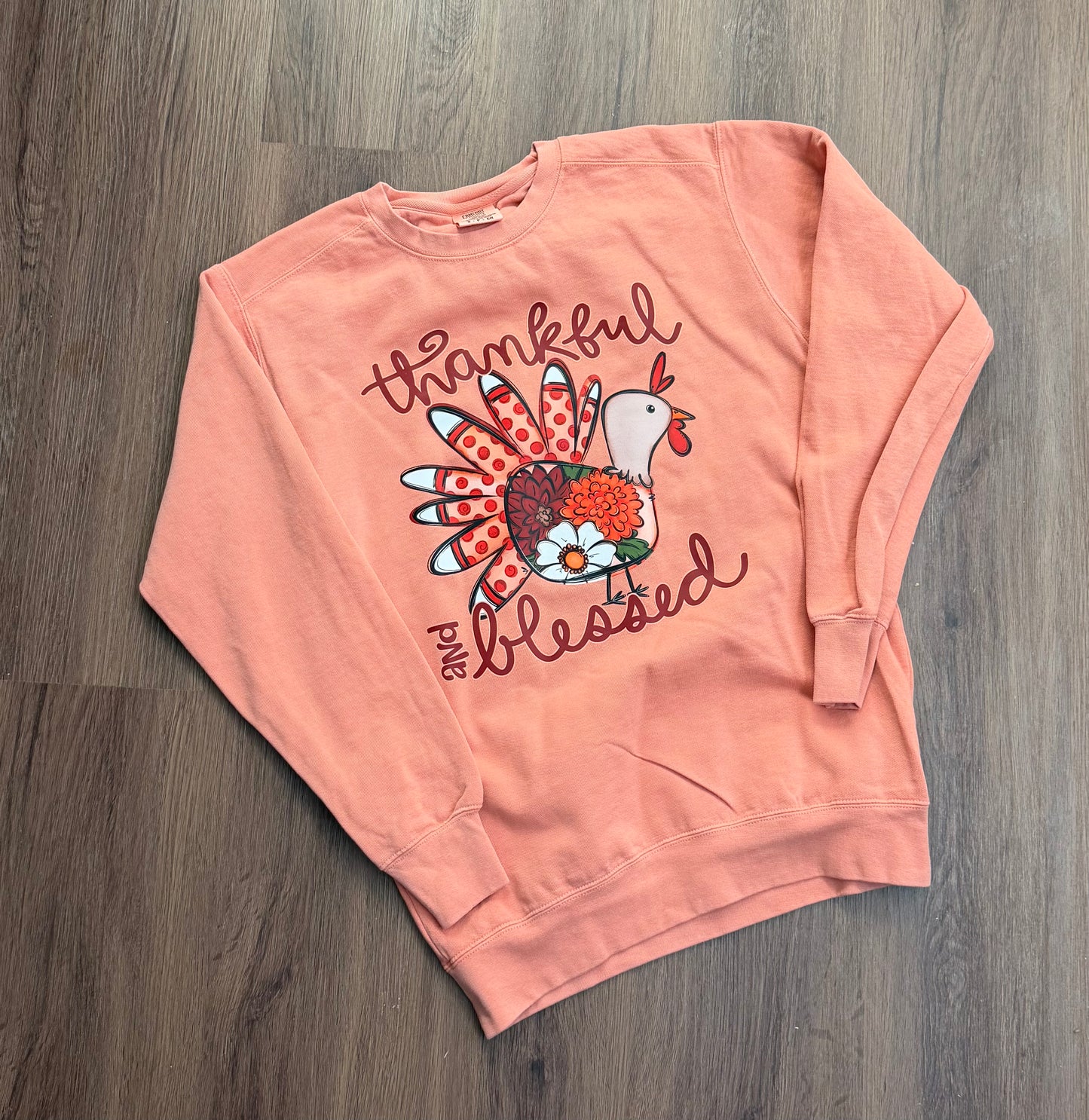 ADULT Thankful Turkey Sweatshirt