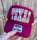 Camo Texas hat