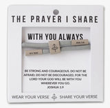 The Prayer I Share bracelets