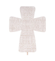Embossed Cross topper
