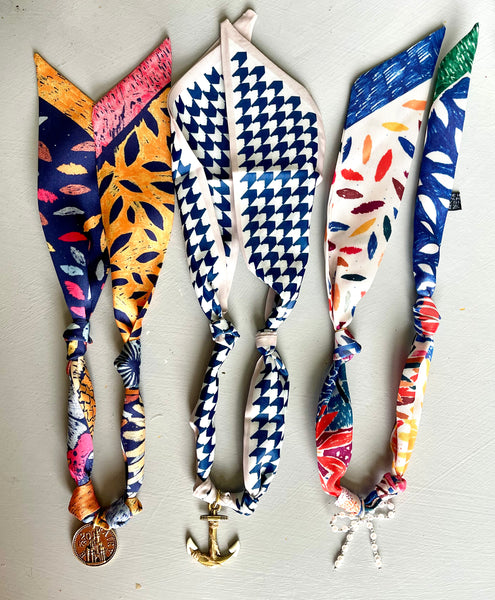 Scarf necklace