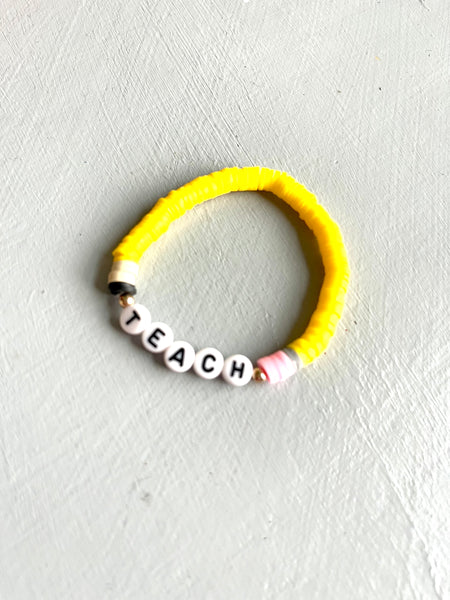 Pencil stretch bracelet