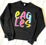 Adult neon mascots sweatshirt
