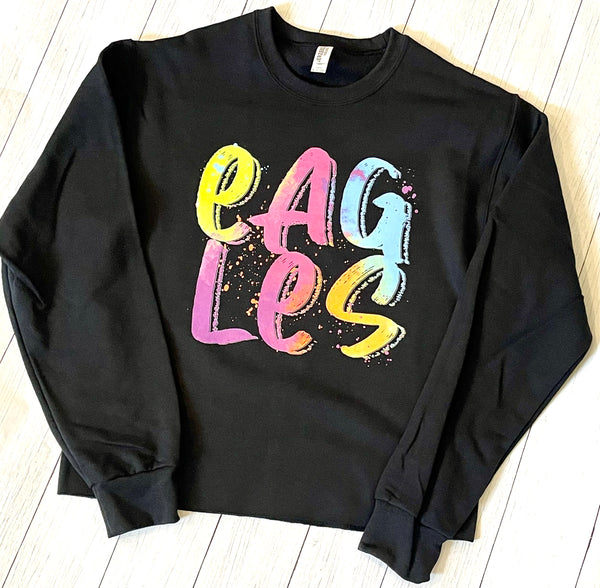 Adult neon mascots sweatshirt